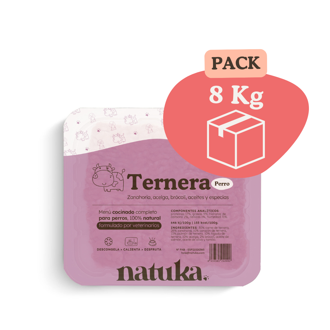 Menú COCINADO de ternera