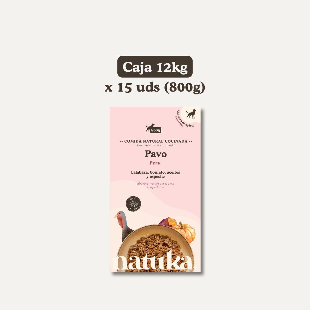 Menú COCINADO de pavo