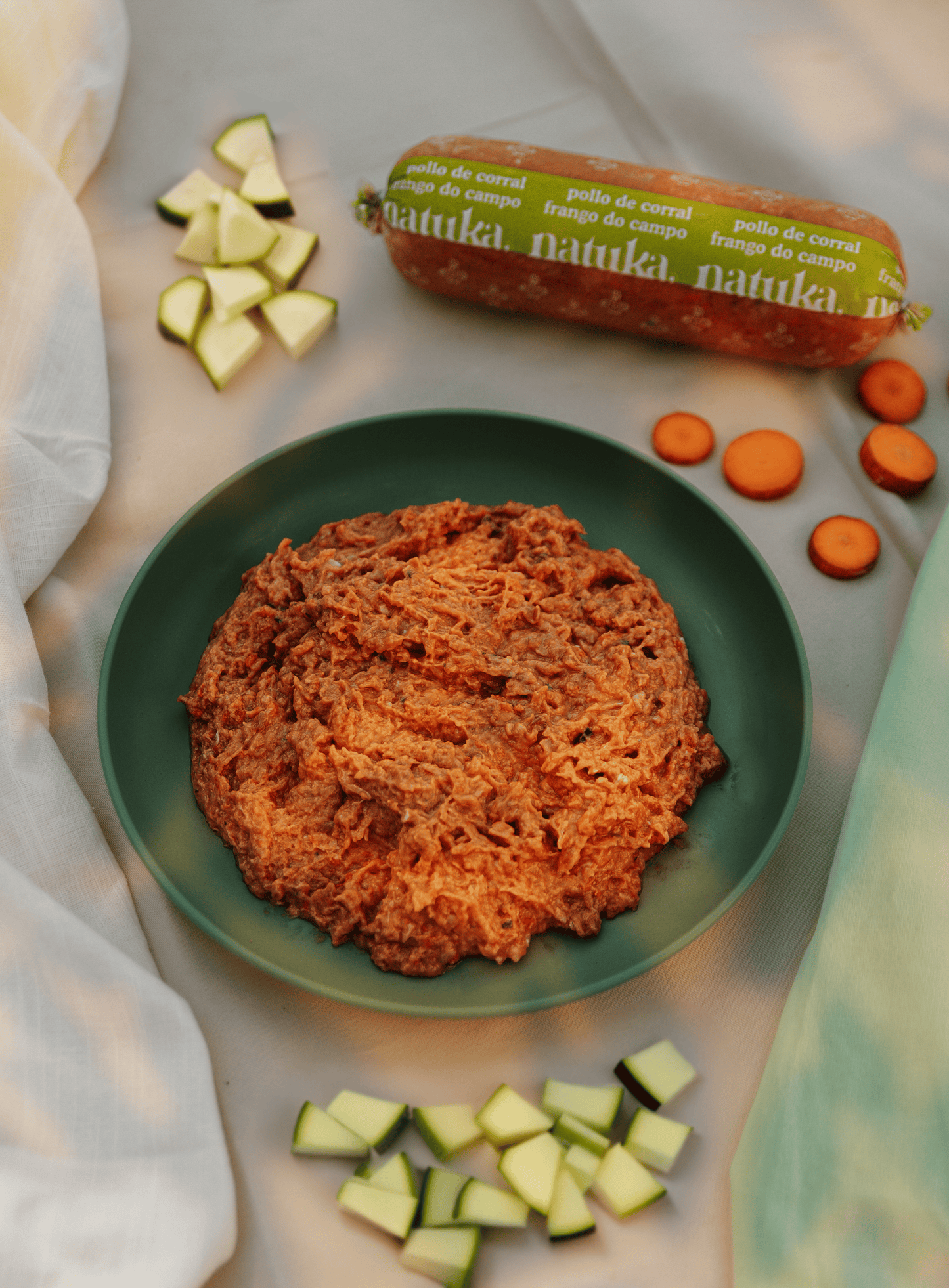 Menú BARF de pollo de corral