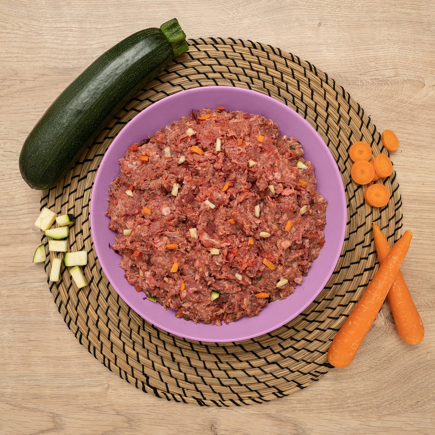 Menú BARF de pavo
