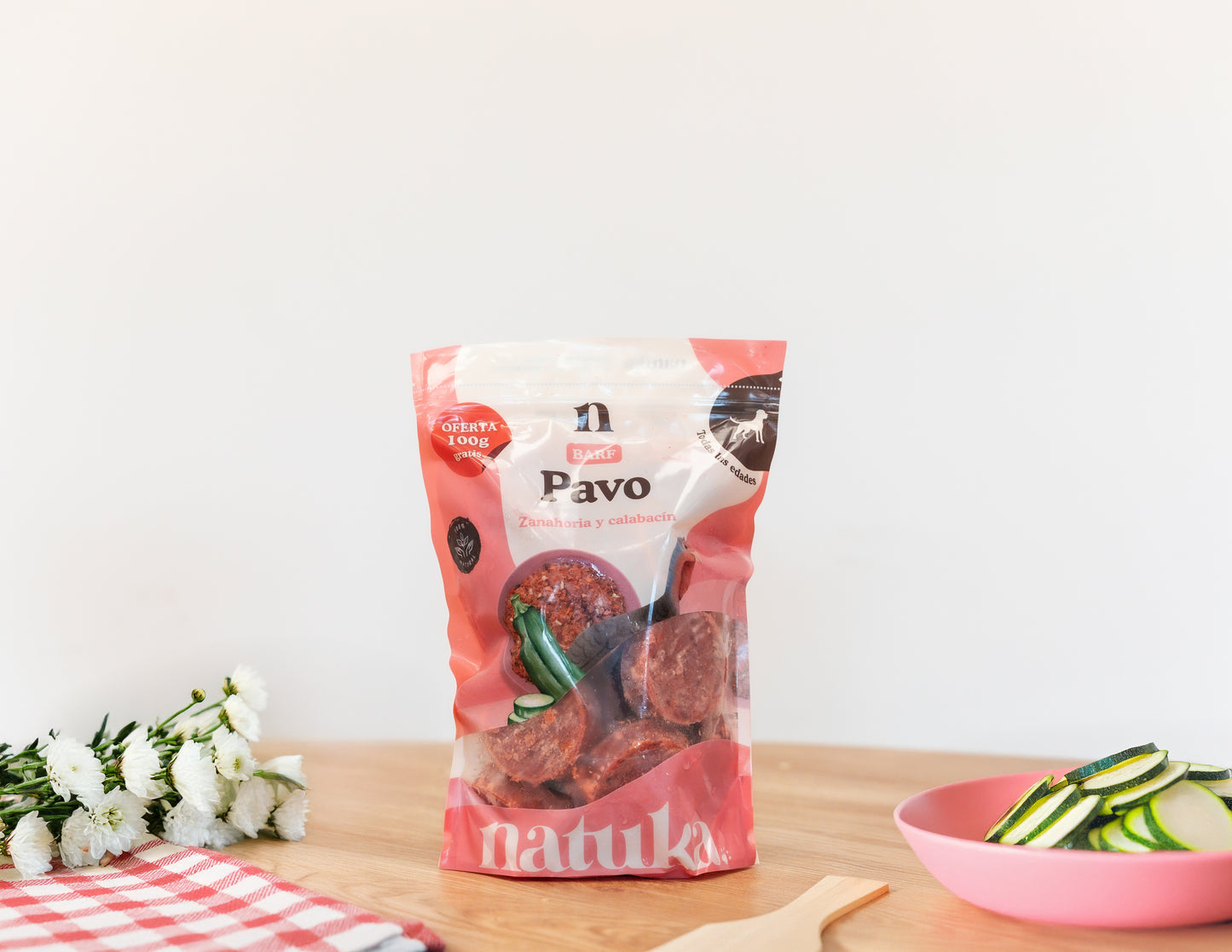 Menú BARF de pavo