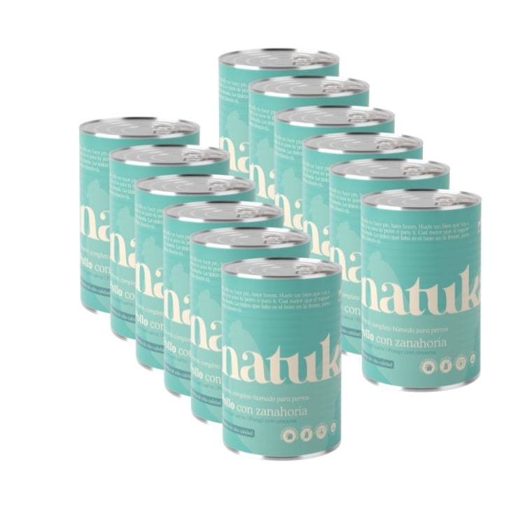 Lata de Pollo para perros 400gr- Alimento completo húmedo