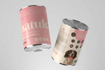 Lata de Pavo para perros 400gr- Alimento completo húmedo