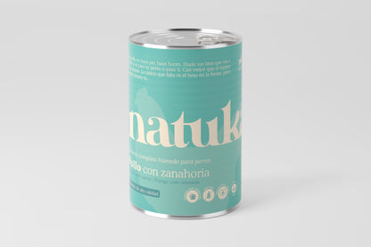 Lata de Pollo para perros 400gr- Alimento completo húmedo