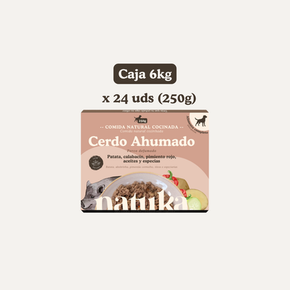 Menú COCINADO de cerdo ahumado