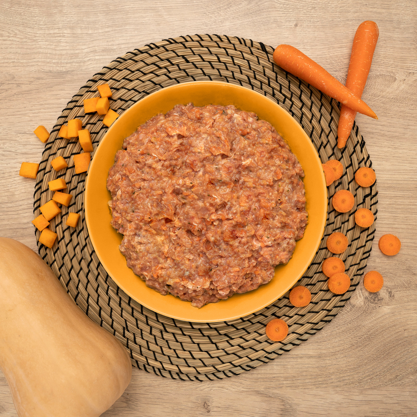 Menú BARF de conejo