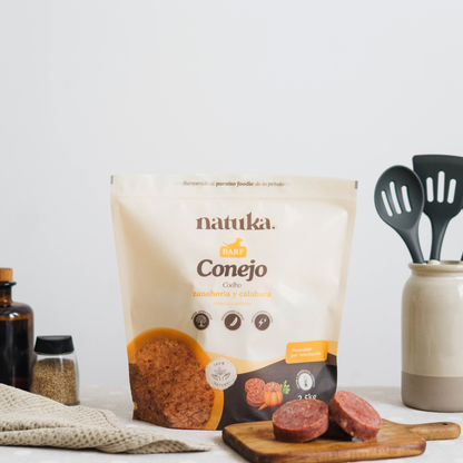 Menú BARF de conejo