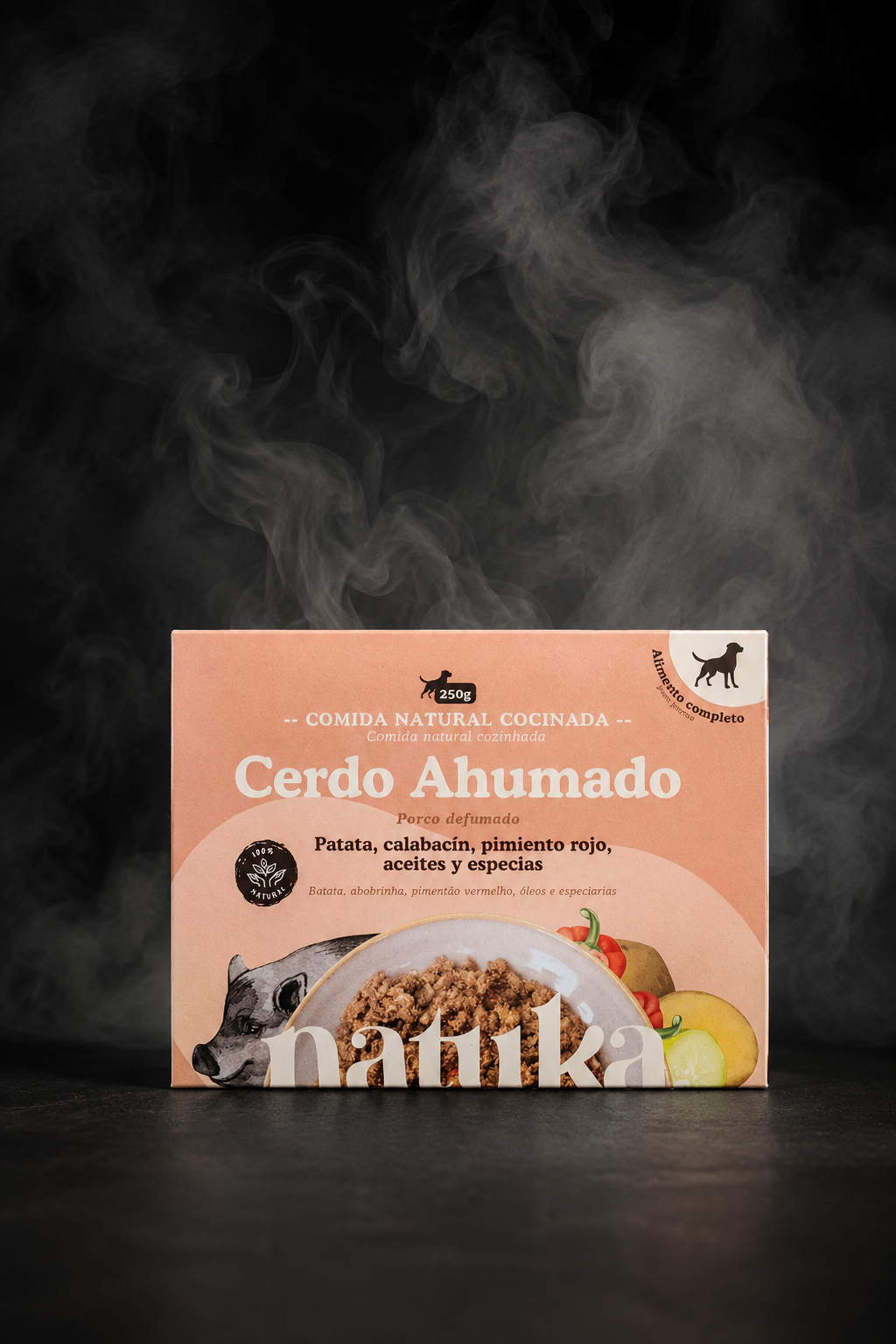 Menú Cocinado Cerdo Ahumado